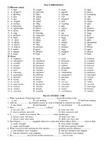 Ôn tập Tiếng Anh lớp 12 trường THPT Thành Nhân | Tiếng Anh, Lớp 12 - Ôn Luyện