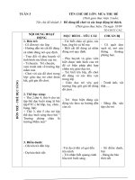 giáo án tuần 3 chủ đề mùa thu của bé