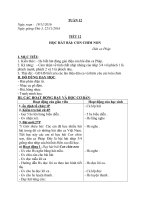 Giáo án âm nhạc lớp 3- tuần 12