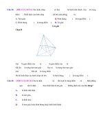 Bài 11. Bài tập có đáp án chi tiết về hai đường thẳng chéo nhau và song song | Toán học, Lớp 11 - Ôn Luyện