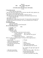 Giáo án lớp 2 - Lê Thị Thu Huyền tuần 1