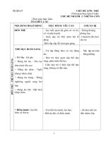 Tuần 17 Động vật sống trong rừng