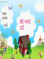 slide bài giảng trò chơi bé học số 