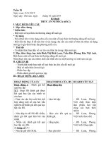 giáo án kĩ thuật lớp 5 tuần 18