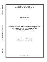 Nghiên cứu mô phỏng hệ thống truyền động thủy lực dẫn động gàu công tác trên xe xúc lật 