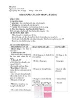 giáo án kĩ thuật lớp 4 tuần 21