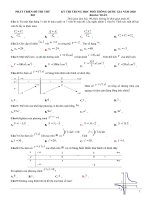 Đề thi thử môn toán kỳ thi THPT quốc gia năm 2020 có giải chi tiết mã 4 | Toán học, Đề thi đại học - Ôn Luyện