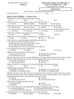 Đề kiểm tra 45 phút môn địa lý lớp 12 | Lớp 12, Địa Lý - Ôn Luyện