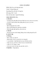 Giáo an KPKH động vật sống dưới nước