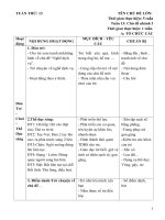 Chủ đề Nghê nghiệp - Tuần 13: Nghề dịch vụ