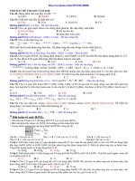 Đề thi thử môn hóa học lớp 11 năm 2018 | Lớp 11, Hóa học - Ôn Luyện