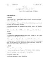 201 Tuần 20 tiết 74 Văn bản BÀI HỌC ĐƯỜNG ĐỜI ĐẦU TIÊN (Trích Dế Mèn phiêu lưu kí - TÔ HOÀI)