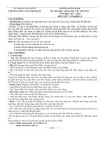 Đáp án đề thi học sinh giỏi cấp trường môn ngữ văn lớp 11 năm 2017 trường thpt ngô thì nhậm | Ngữ văn, Lớp 11 - Ôn Luyện