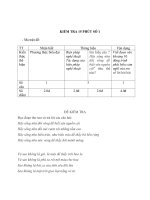 Đề kiểm tra 15 phút môn ngữ văn lớp 11 mã 1 | Ngữ văn, Lớp 11 - Ôn Luyện