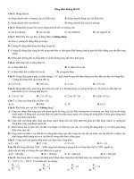 Bài 2. Bài tập trắc nghiệm về dòng điện không đổi môn vật lý lớp 11 | Vật Lý, Lớp 11 - Ôn Luyện