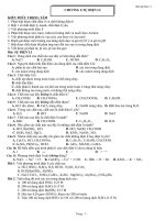 Bài tập trắc nghiệm về sự điện li môn hóa học lớp 11 phần 2 | Lớp 11, Hóa học - Ôn Luyện