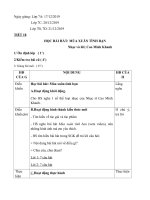 Âm nhạc 7- Tuần 18- Tiết 18 (19-20)