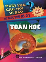 10 Vạn Câu Hỏi Vì Sao-Toán Học