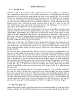 Phân tích các yếu tố cấu ảnh hưởng đến sự hình thành và phát triển văn hóa tổ chức tại công ty cổ phần đầu tư thế giới di động 