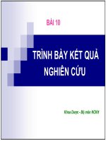 TRÌNH bày kết QUẢ NGHIÊN cứu pptx _ NCKH (slide nhìn biến dạng, tải về đẹp lung linh)