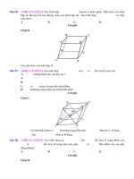Bài 8. Bài tập có đáp án chi tiết về hai mặt phẳng song song | Toán học, Lớp 11 - Ôn Luyện