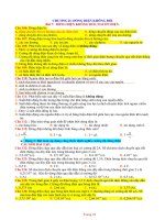 Bài 2. Bài tập trắc nghiệm có đáp án về dòng điện không đổi và nguồn điện môn vật lý lớp 11 | Vật Lý, Lớp 11 - Ôn Luyện