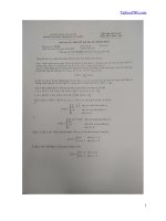 Đề thi giữa kỳ I năm học 2020-2021 môn Lý thuyết đo và tích phân - ĐH Khoa học Tự nhiên