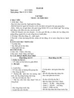 Giáo án tuần 28