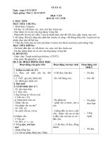 Giáo án lớp 1 - tuần 11 - Uyên