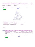 Bài tập trắc nghiệm có đáp án chi tiết về đường thẳng và mặt phẳng lớp 11 phần 5 | Toán học, Lớp 11 - Ôn Luyện