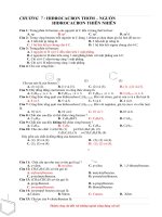 Bài tập trắc nghiệm có đáp án về hidrocacbon thơm môn hóa học lớp 11 | Lớp 11, Hóa học - Ôn Luyện