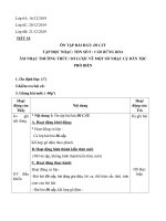 Âm nhạc 6- Tuần 18- Tiết 18(19-20)