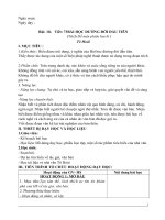 Giáo án ngữ văn 6 kì 2 soạn 5 hoạt động theo cv 5512 mới