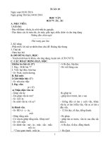 Giáo án tuần 19 - Uyên