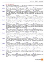 Bài tập trắc nghiệm về sóng dừng và sóng âm môn vật lý lớp 12 | Lớp 12, Vật lý - Ôn Luyện