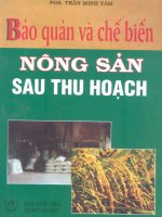 Bảo Quản Và Chế Biến Nông Sản Sau Thu Hoạch