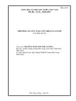 PA CNCH cơ sở MN Phú Lương