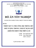 Thiet ke thi cong he thong dem so luong trong anh su dung kit ARDUINO hien thi tren LCD 