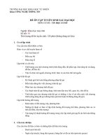 Môn cơ sở – Tin học cơ sở (ngành Khoa học máy tính) cập nhật và áp dụng từ kỳ thi tuyển sinh đợt 1 năm 2020