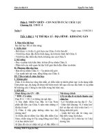 Giao an Đia li 8- cả năm