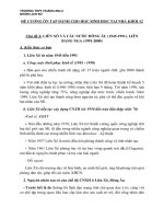 Đề cương ôn tập, chủ đề 2