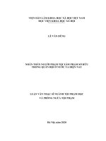 Nhân thân người phạm tội xâm phạm sở hữu trong quân đội 