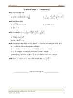 Đề thi ôn tập giữa học kì I toán 9