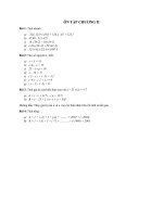 TOÁN 6: ÔN TẬP CHƯƠNG II