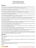 75 đề thi HSG môn Hóa