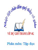 Tuần 15: Cánh diều tuổi thơ - Tập đọc 4