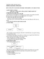 ĐỀ CƯƠNG ÔN TẬP Ở NHÀ CHO HS 11