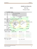 10 đề thi cuối học kì  II Toán lớp 5 năm học 2019 - 2020