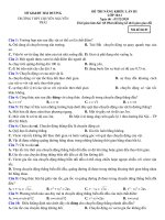 đề thi năng khiếu lần 3  năm học 20202021