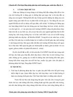 chuyên đề Giao Duc Bao Ve Moi Truong trong mon Dia ly 6(2016-2017)